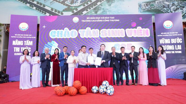 Ký kết hợp tác đào tạo Trường Cao đẳng Công Thương Hà Nội 